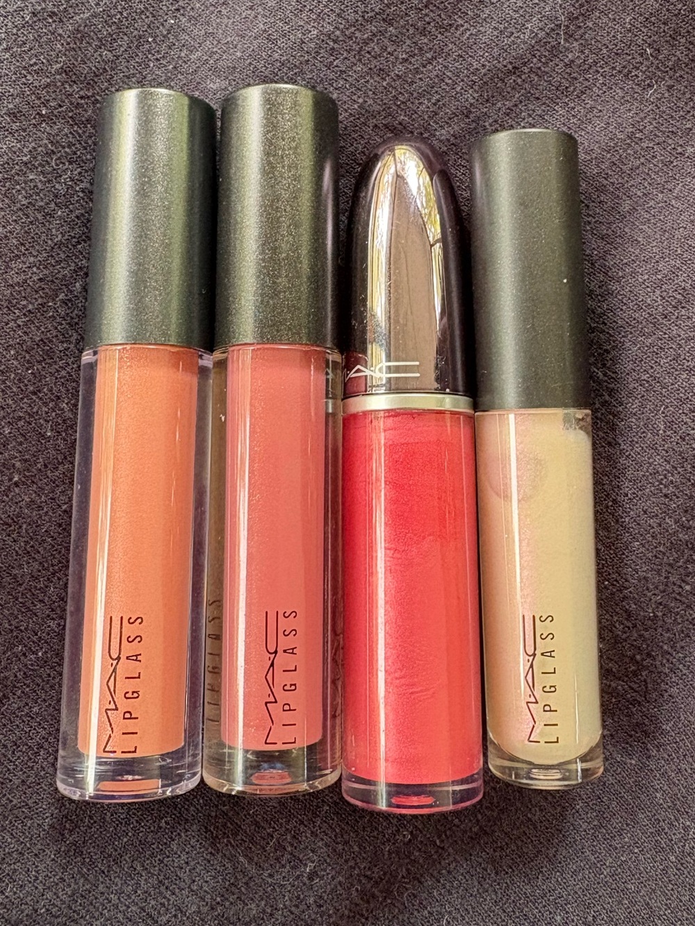 Four Mac Lipglosses